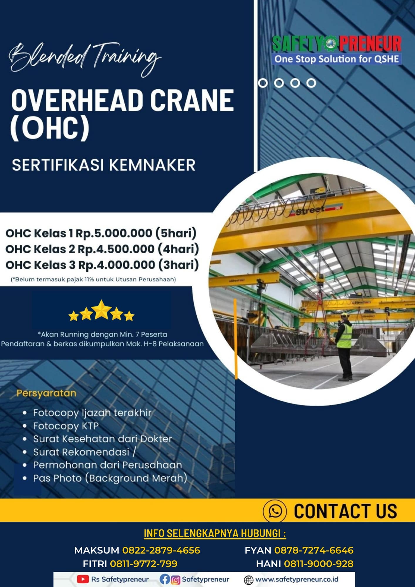 Overhead Crane (OHC) 3