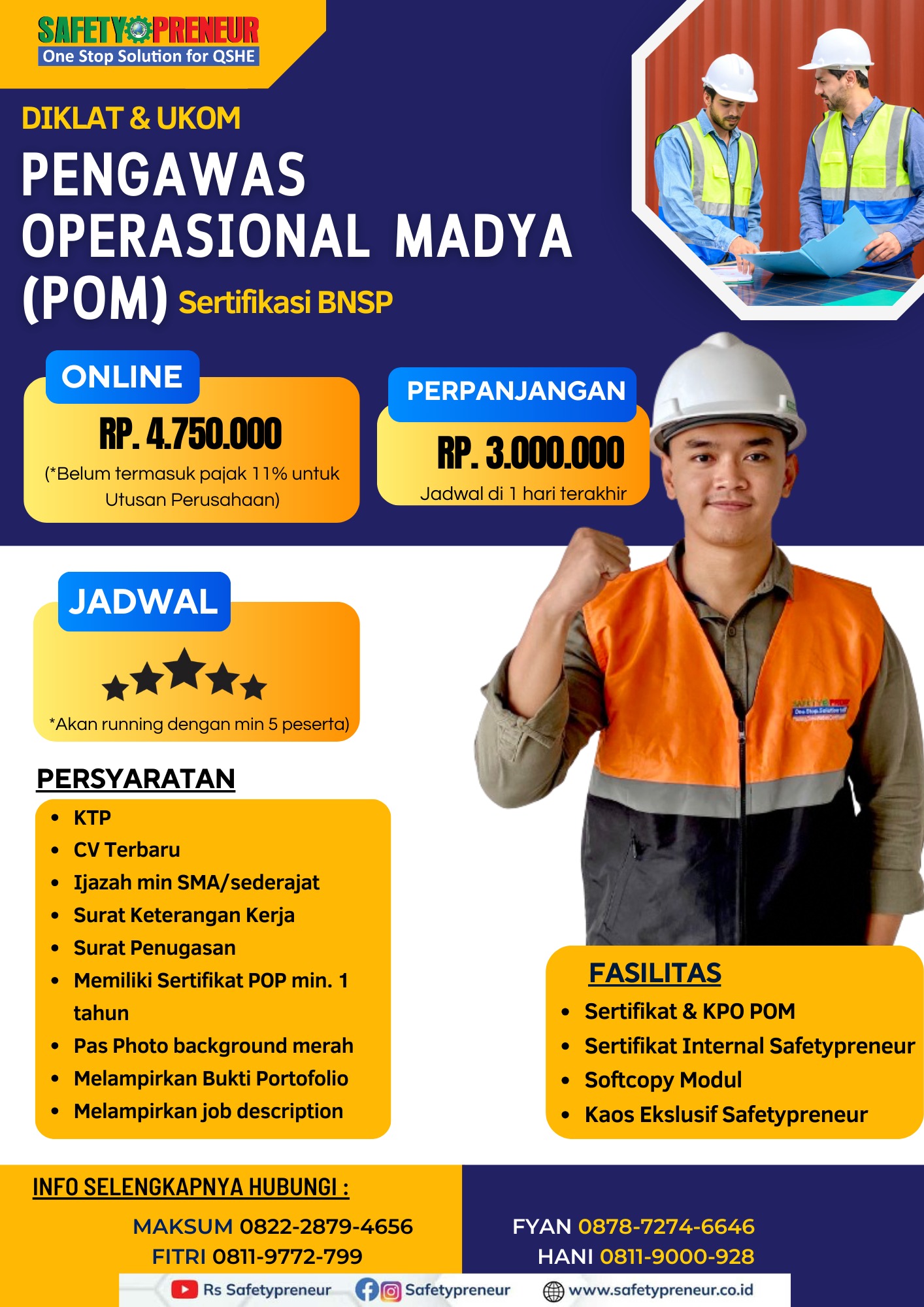 Pengawas Operasional Madya (POM)