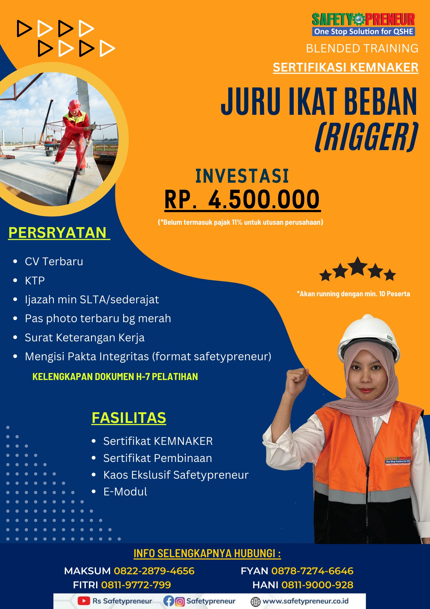 Juru Ikat Beban (Rigger)