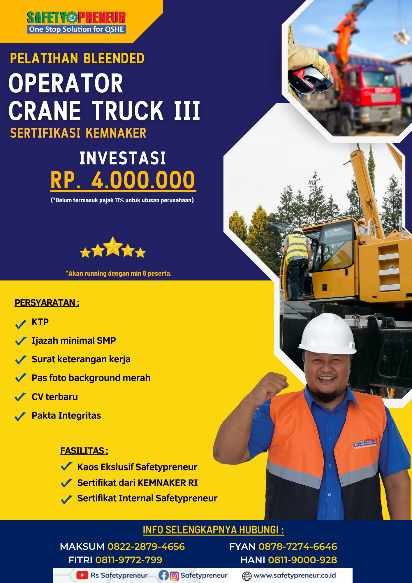 Operator Crane Truck III