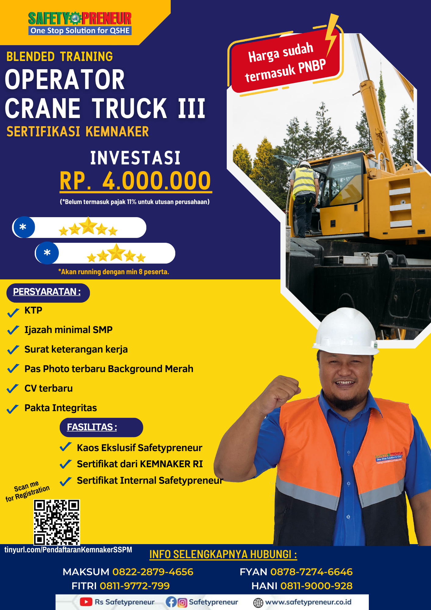 Operator Crane Truck III