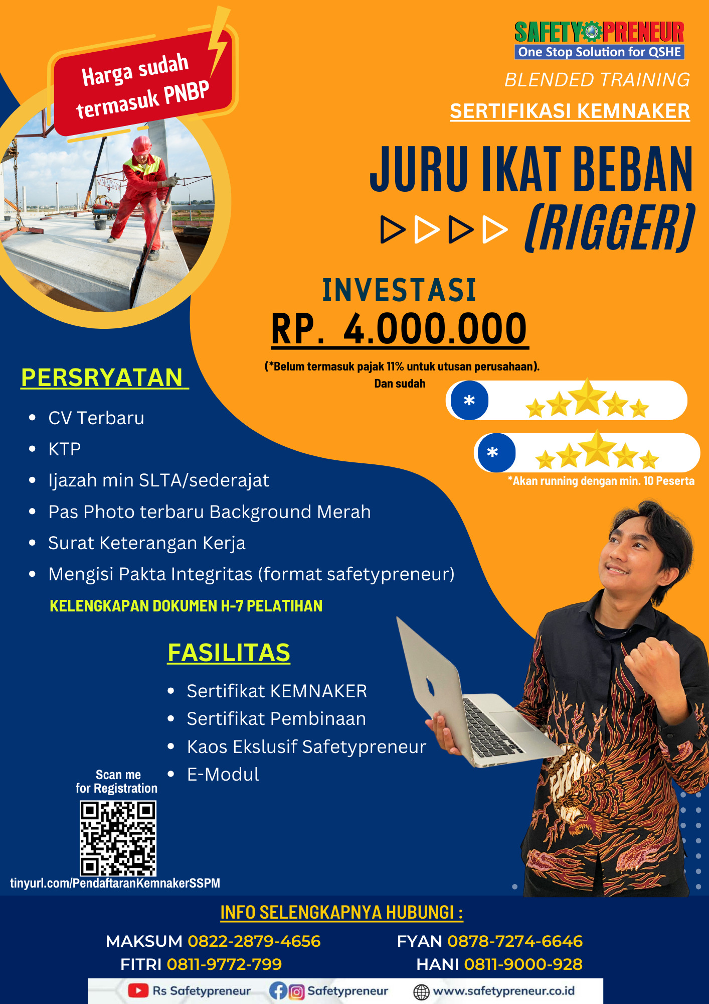 Juru Ikat Beban (Rigger)