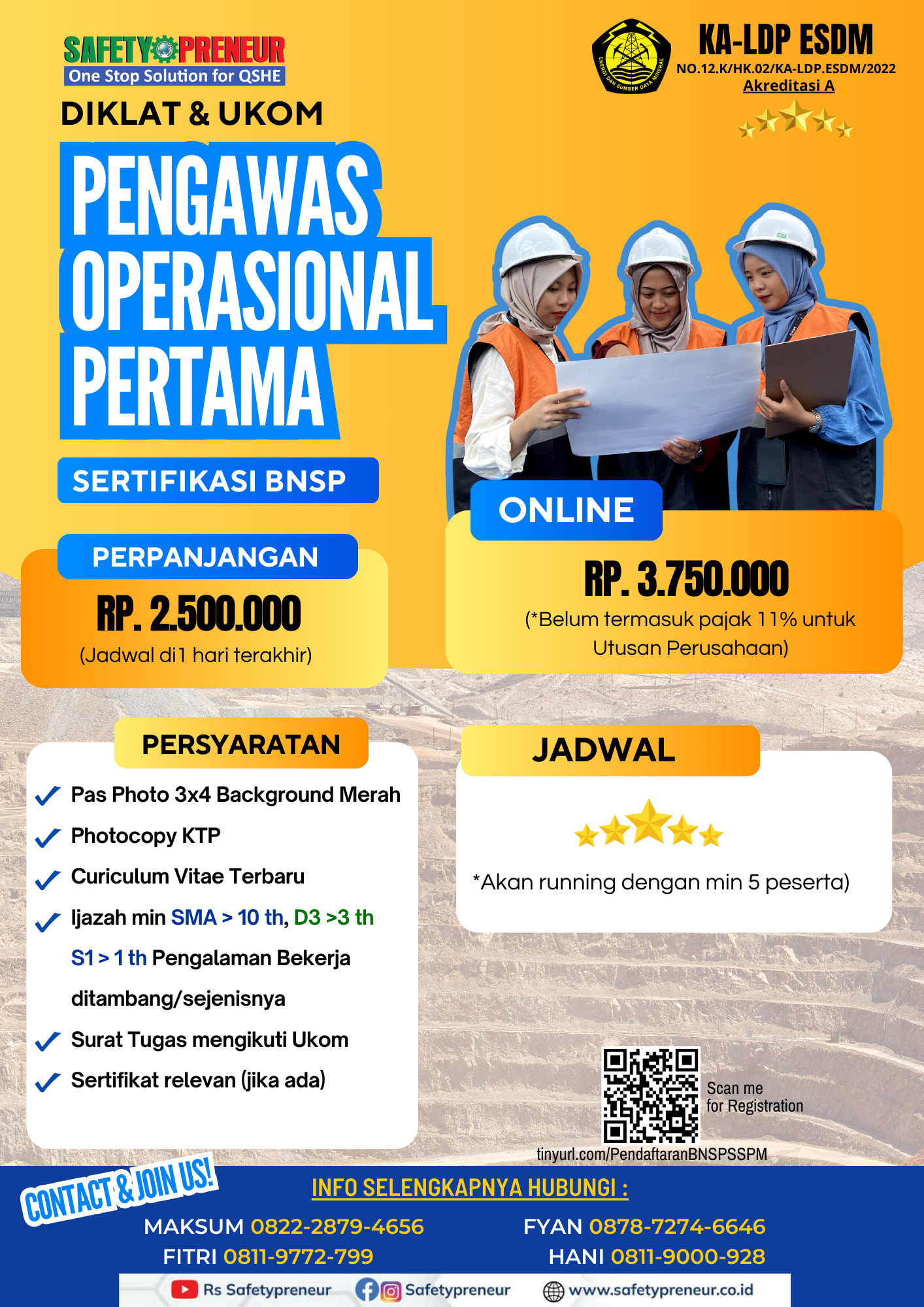 Pengawas Operasional Pertama (POP)