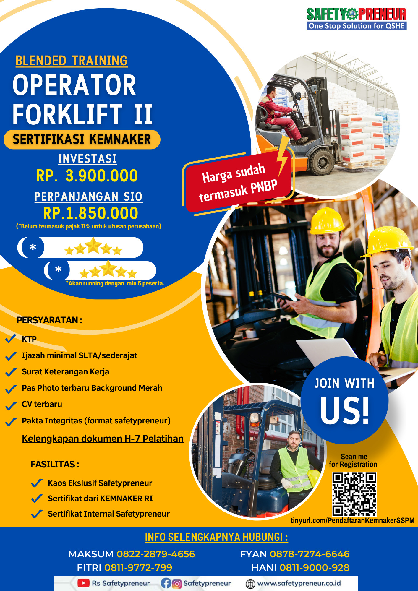 Operator Forklift Kelas II