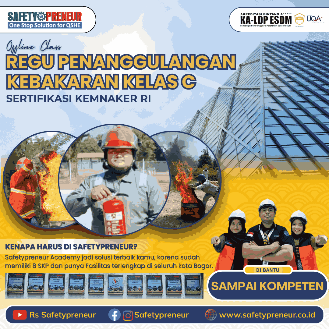 Regu Penanggulangan Kebakaran Kelas C (DAMKAR C)