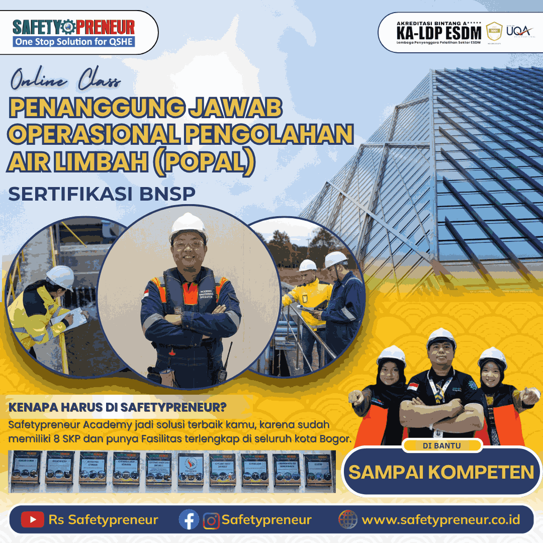 Penanggung Jawab Operasional Pengolahan Air Limbah (POPAL)