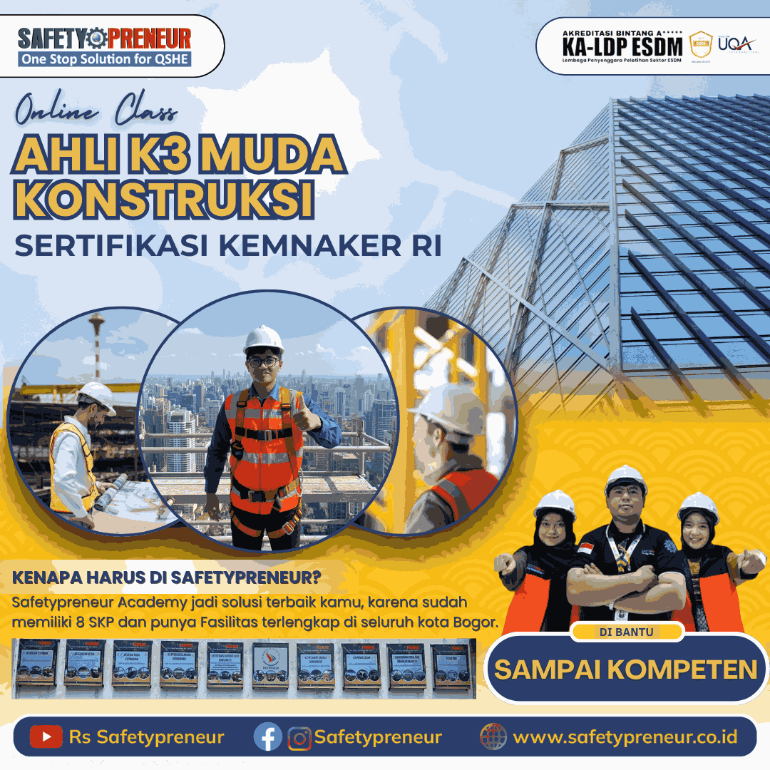 Ahli K3 Muda Konstruksi