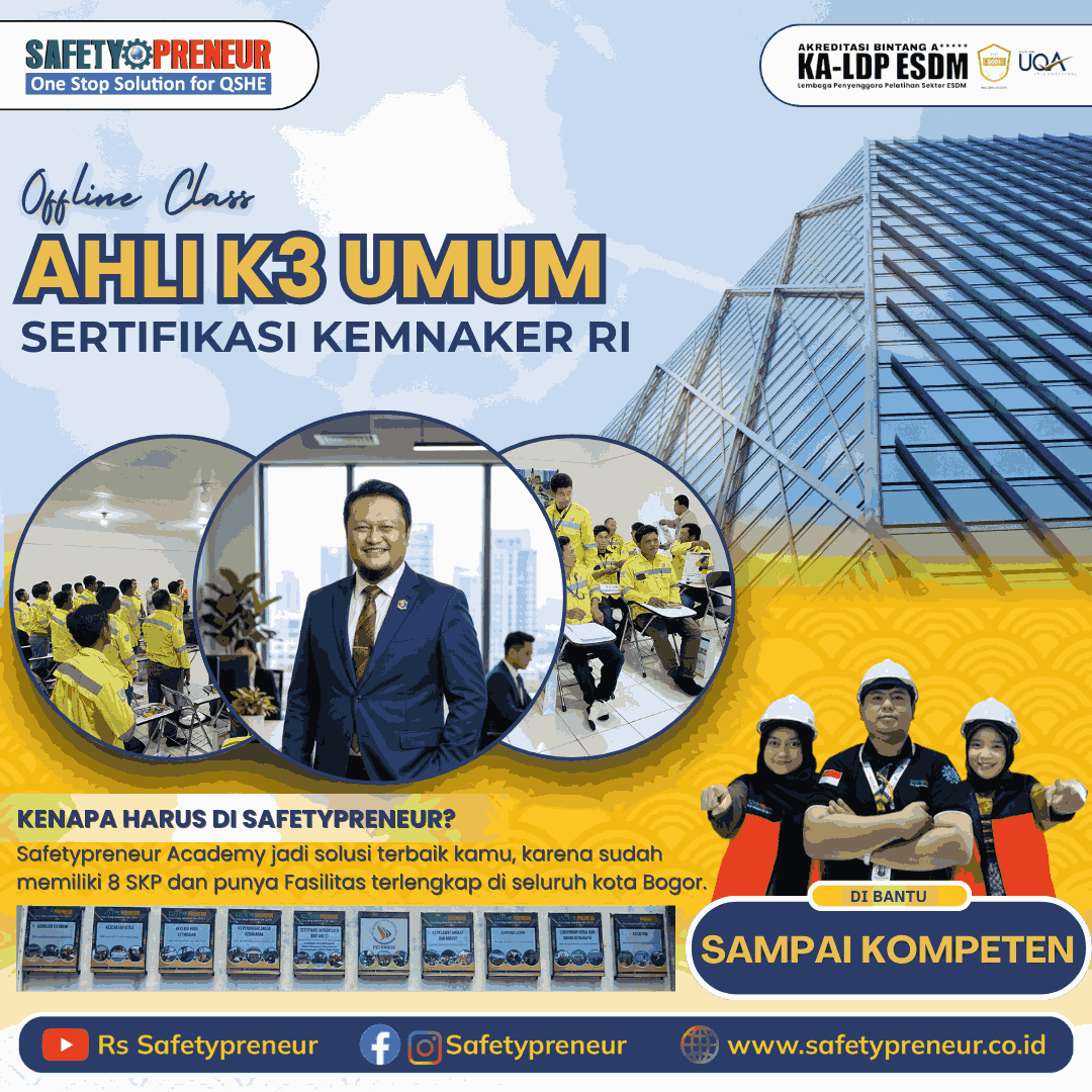 Ahli K3 Umum Kemnaker